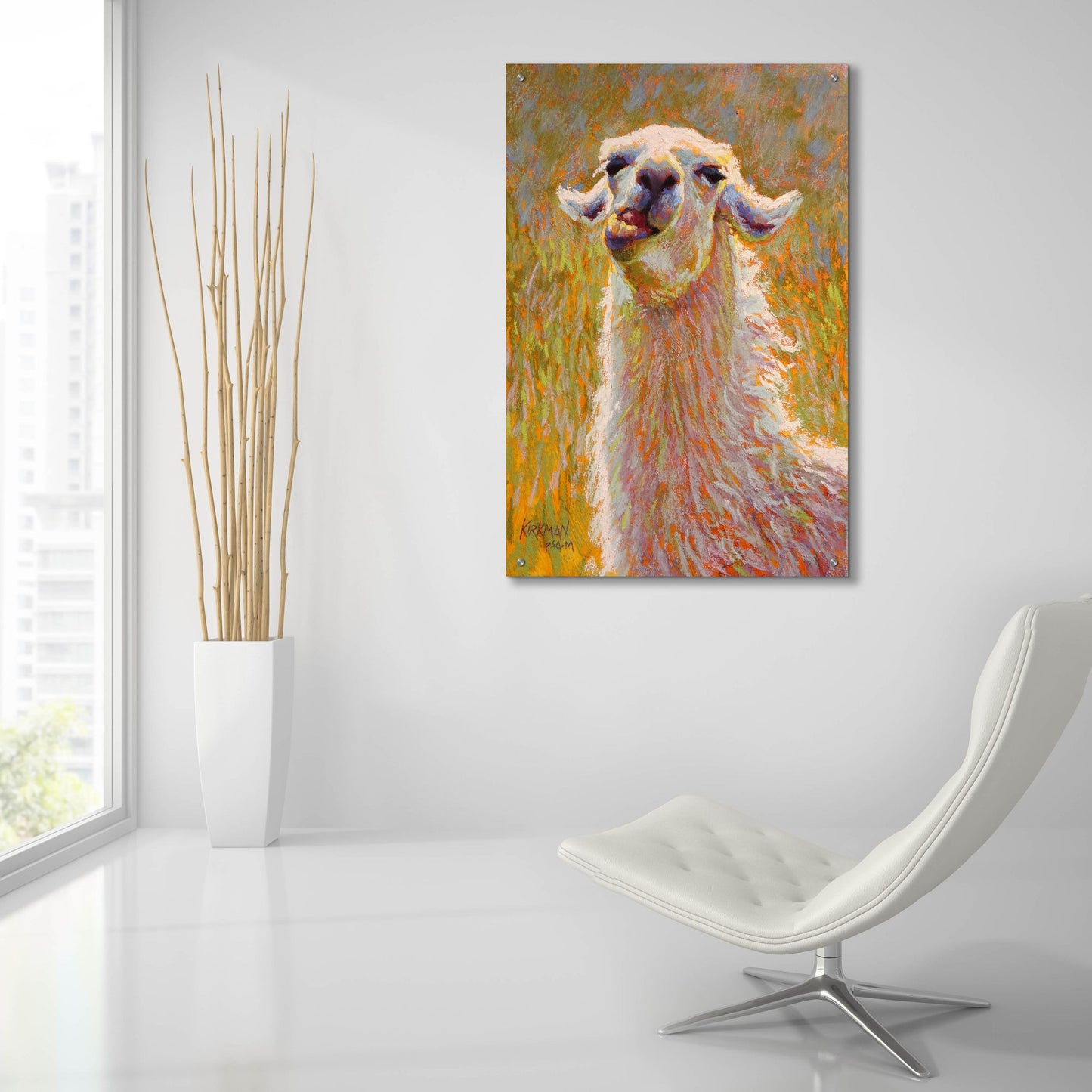 Epic Art 'Candido2 by Rita Kirkman, Acrylic Glass Wall Art,24x36