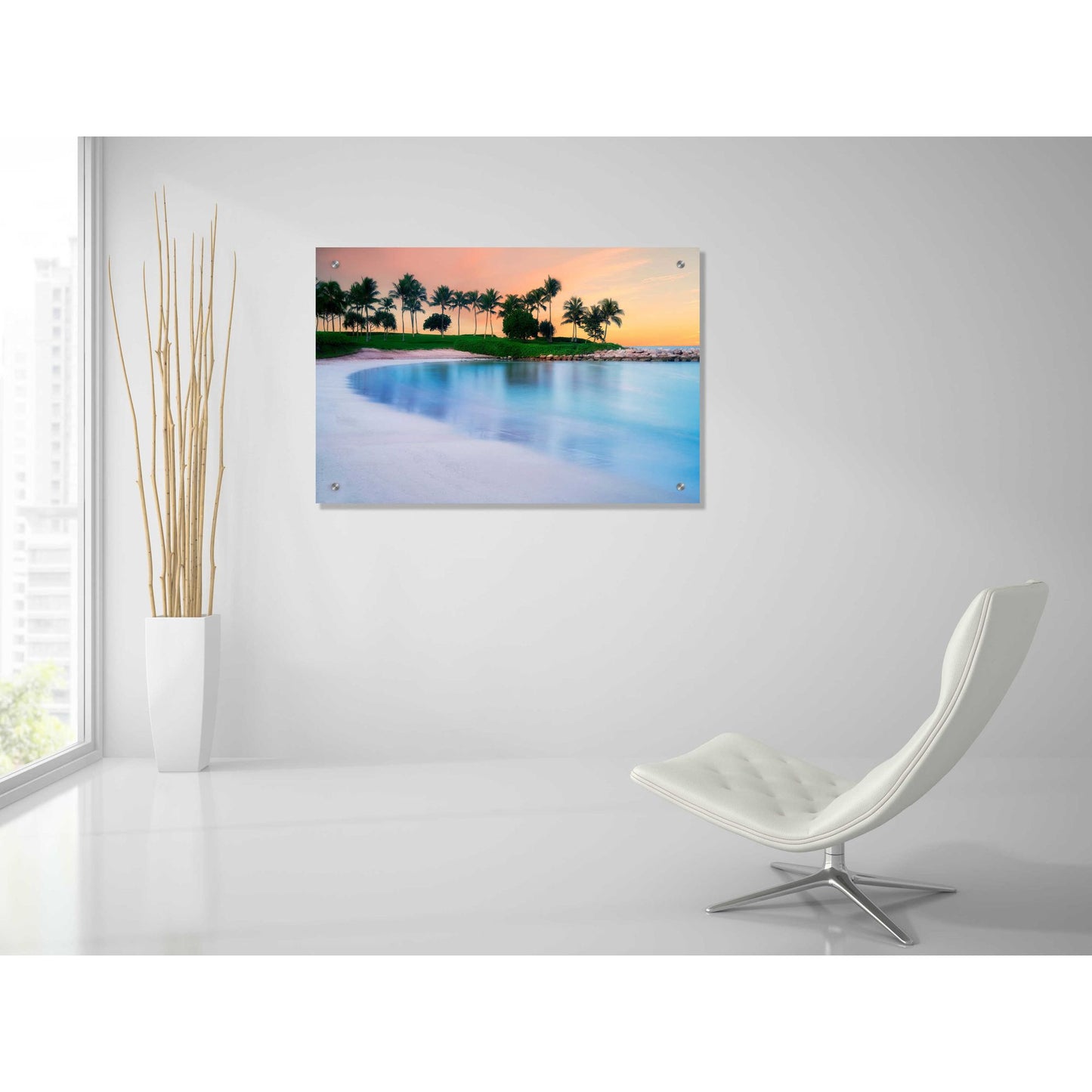 Epic Art 'Sweet Serene' by Dennis Frates, Acrylic Glass Wall Art,36x24