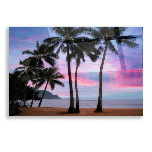 Epic Art 'Pink Clouds' by Dennis Frates, Acrylic Glass Wall Art