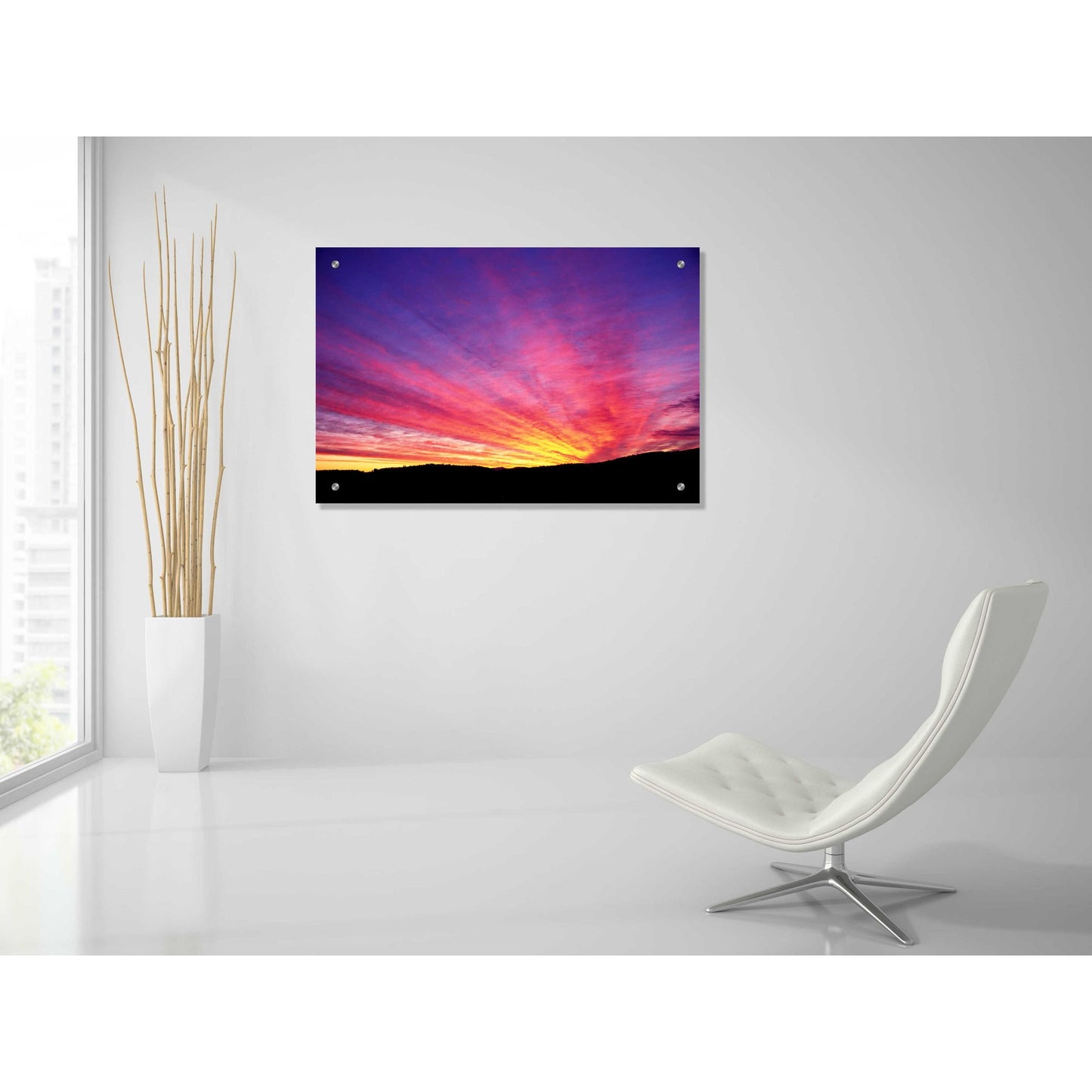 Epic Art 'Hyper Color' by Dennis Frates, Acrylic Glass Wall Art,36x24