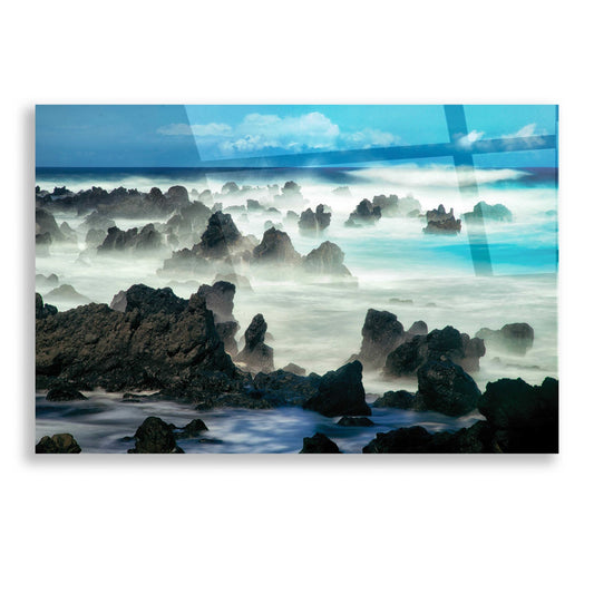 Epic Art 'On the Rocks' by Dennis Frates, Acrylic Glass Wall Art