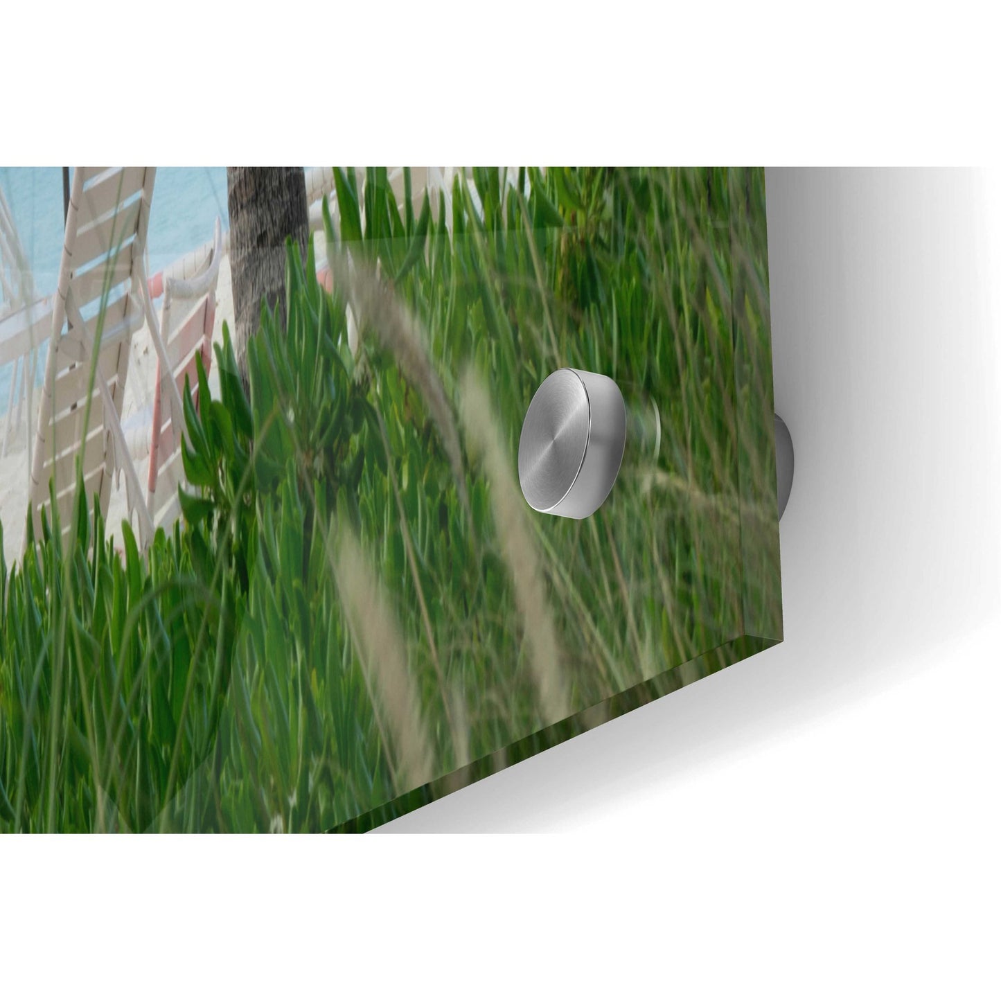 Epic Art 'Umbrellas' by Dennis Frates, Acrylic Glass Wall Art,48x16