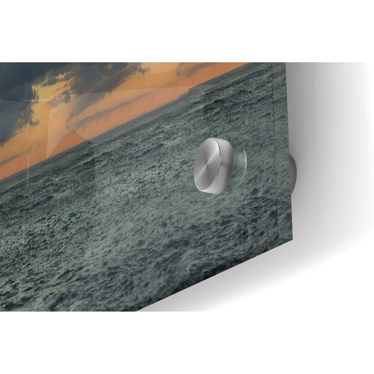 Epic Art 'Horizon Line' by Dennis Frates, Acrylic Glass Wall Art,48x16