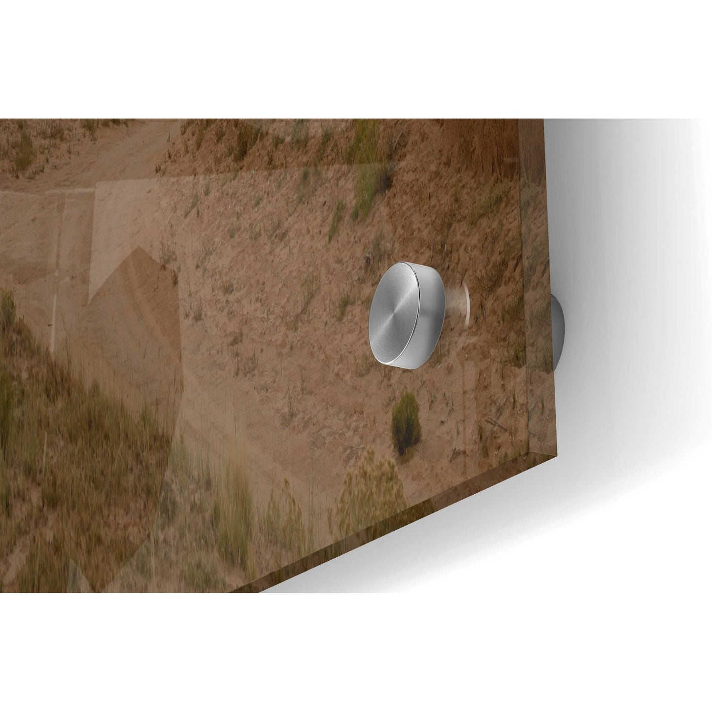 Epic Art 'Cloudy Landscape' by Dennis Frates, Acrylic Glass Wall Art,48x16