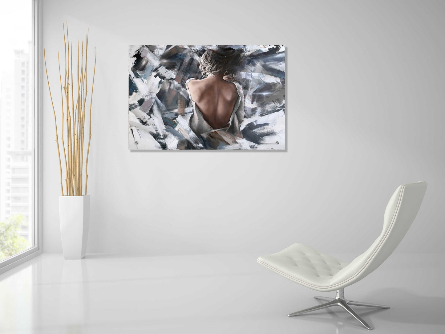 Epic Art 'Cassiopeia' by Alexander Gunin, Acrylic Glass Wall Art,36x24