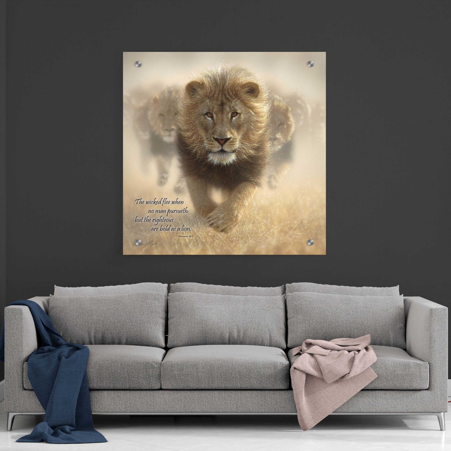 Epic Art 'Wicked Flee' by Collin Bogle Acrylic Glass Wall Art,36x36