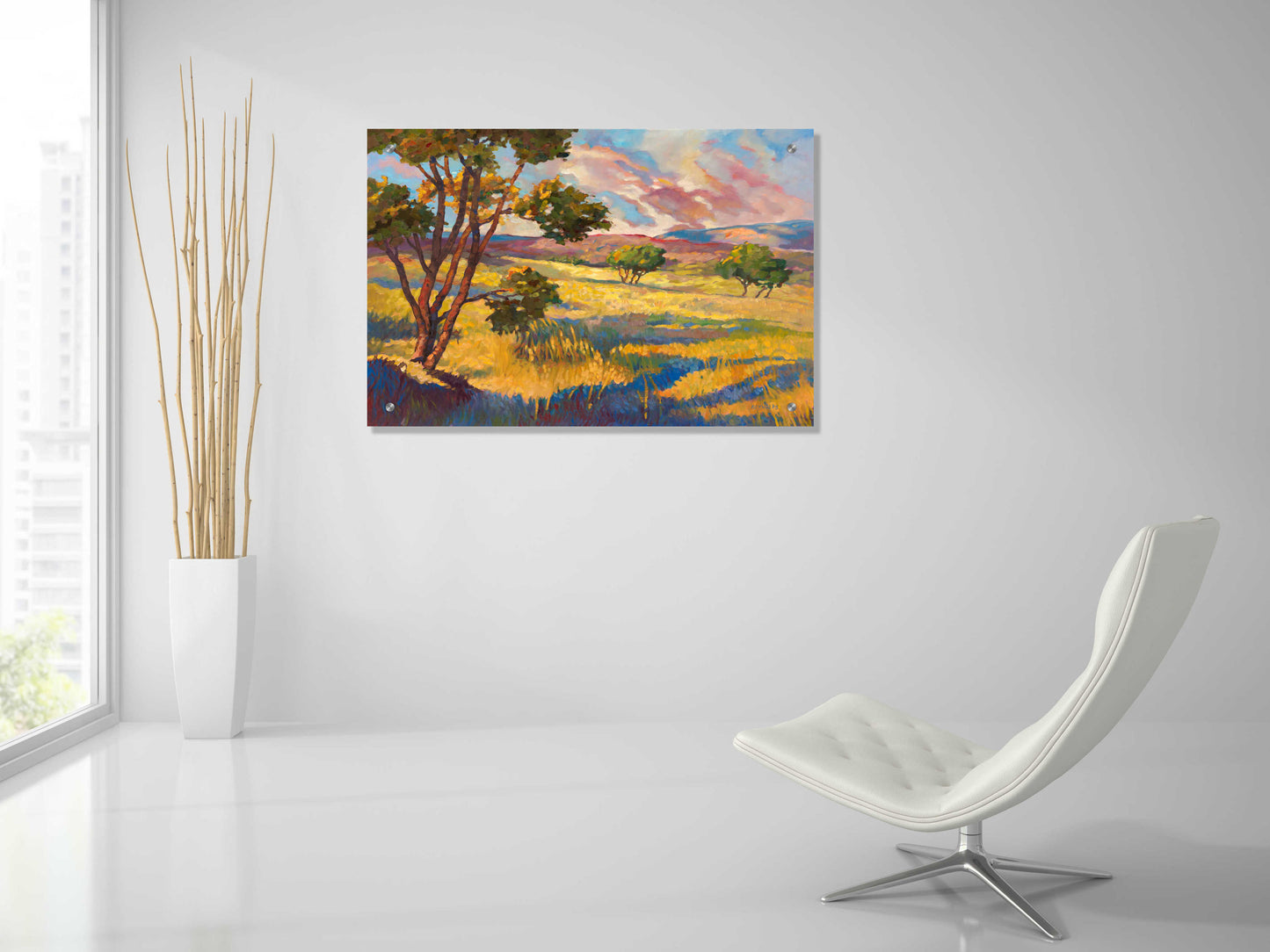 Epic Art 'Wide horizons 2' by Graham Reynolds, Acrylic Glass Wall Art,36x24