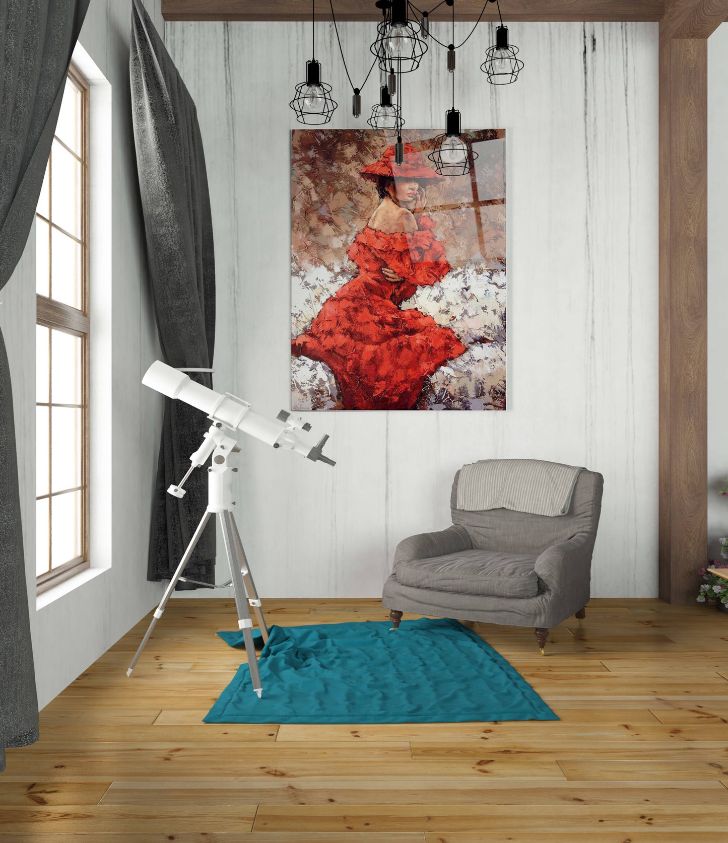 Epic Art 'Shokko 2' by Alexander Gunin, Acrylic Glass Wall Art,24x36