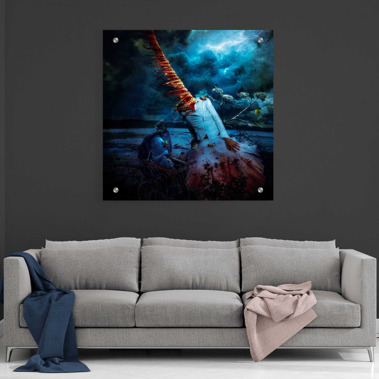 Epic Art 'July 10th 1985' by Mario Sanchez Nevado, Acrylic Glass Wall Art,36x36