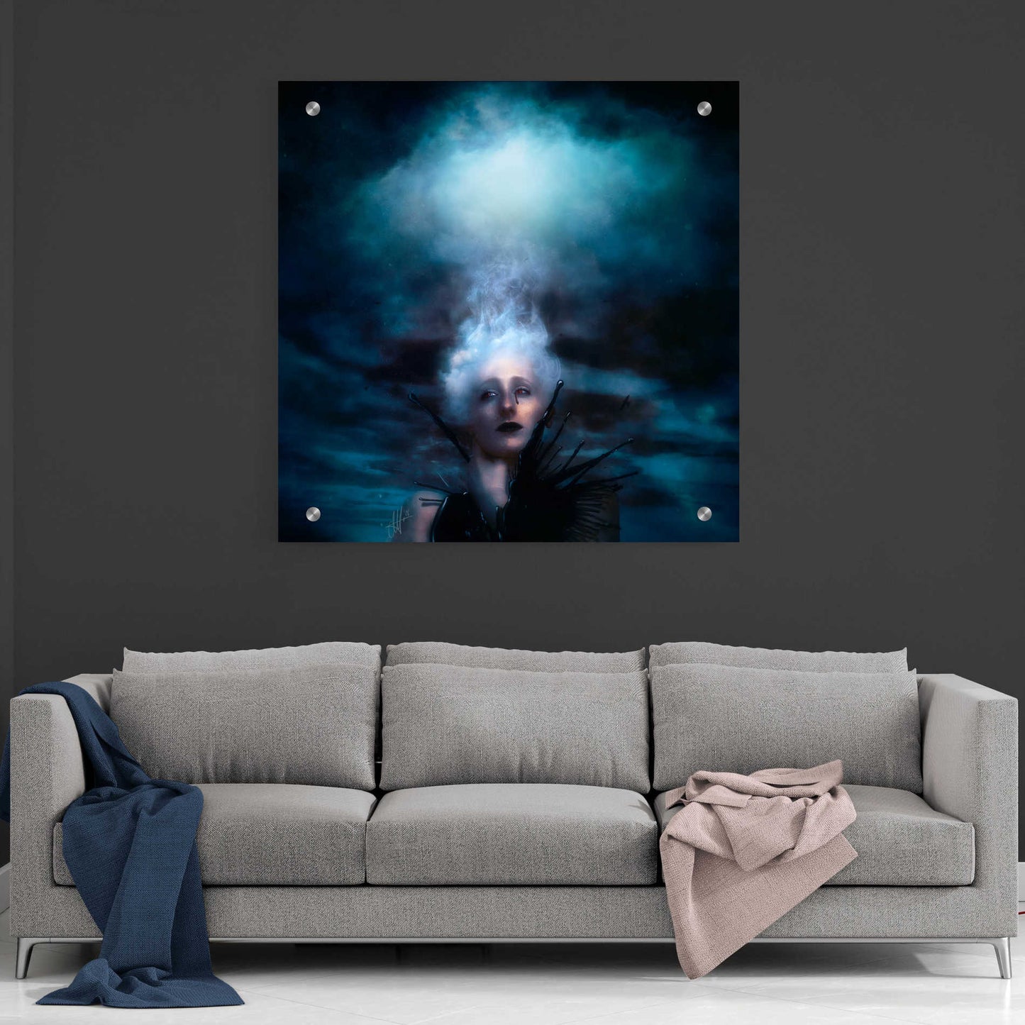 Epic Art 'A Natural Disaster' by Mario Sanchez Nevado, Acrylic Glass Wall Art,36x36