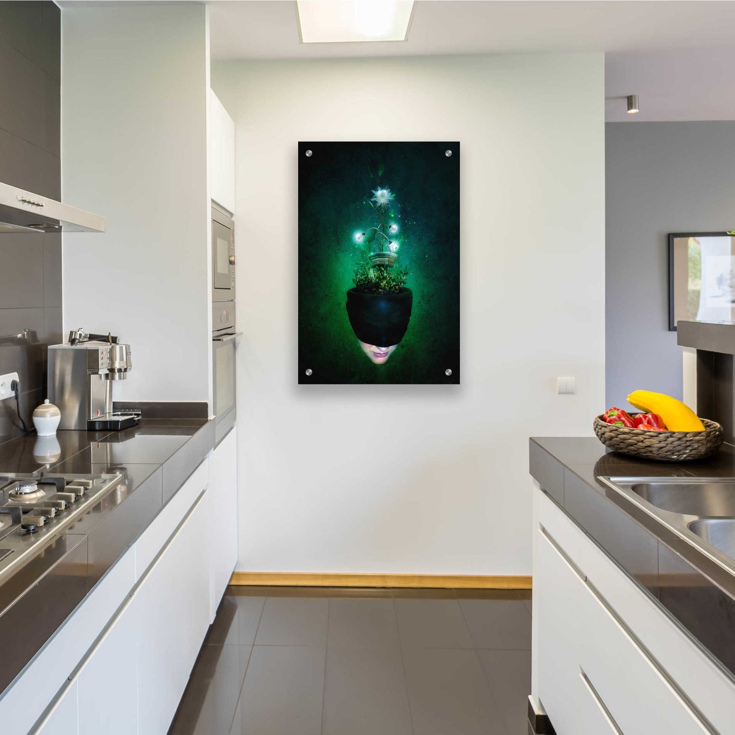 Epic Art 'Herbal Movement I' by Mario Sanchez Nevado, Acrylic Glass Wall Art,24x36