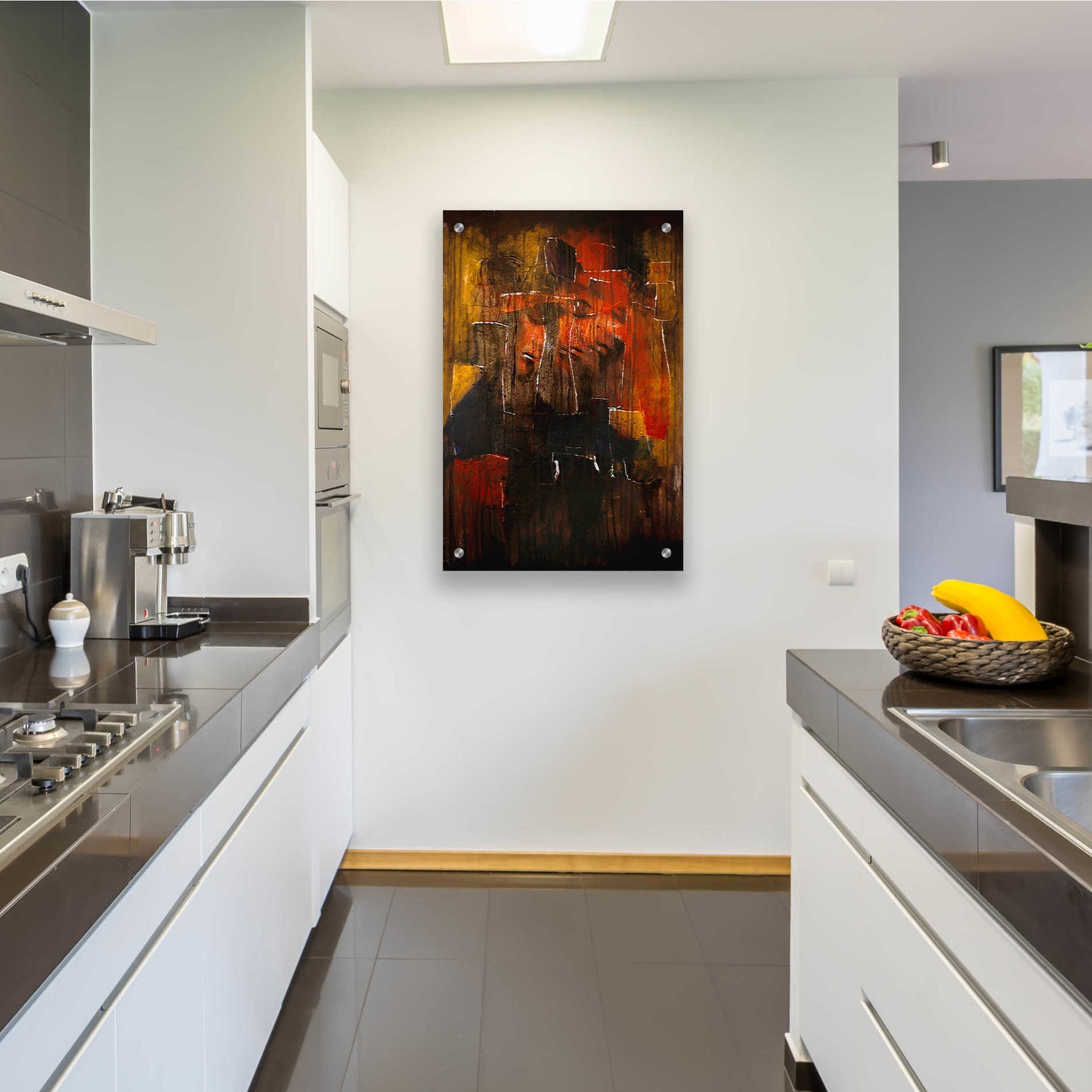 Epic Art 'Test For Deconstruction Iv' by Mario Sanchez Nevado, Acrylic Glass Wall Art,24x36