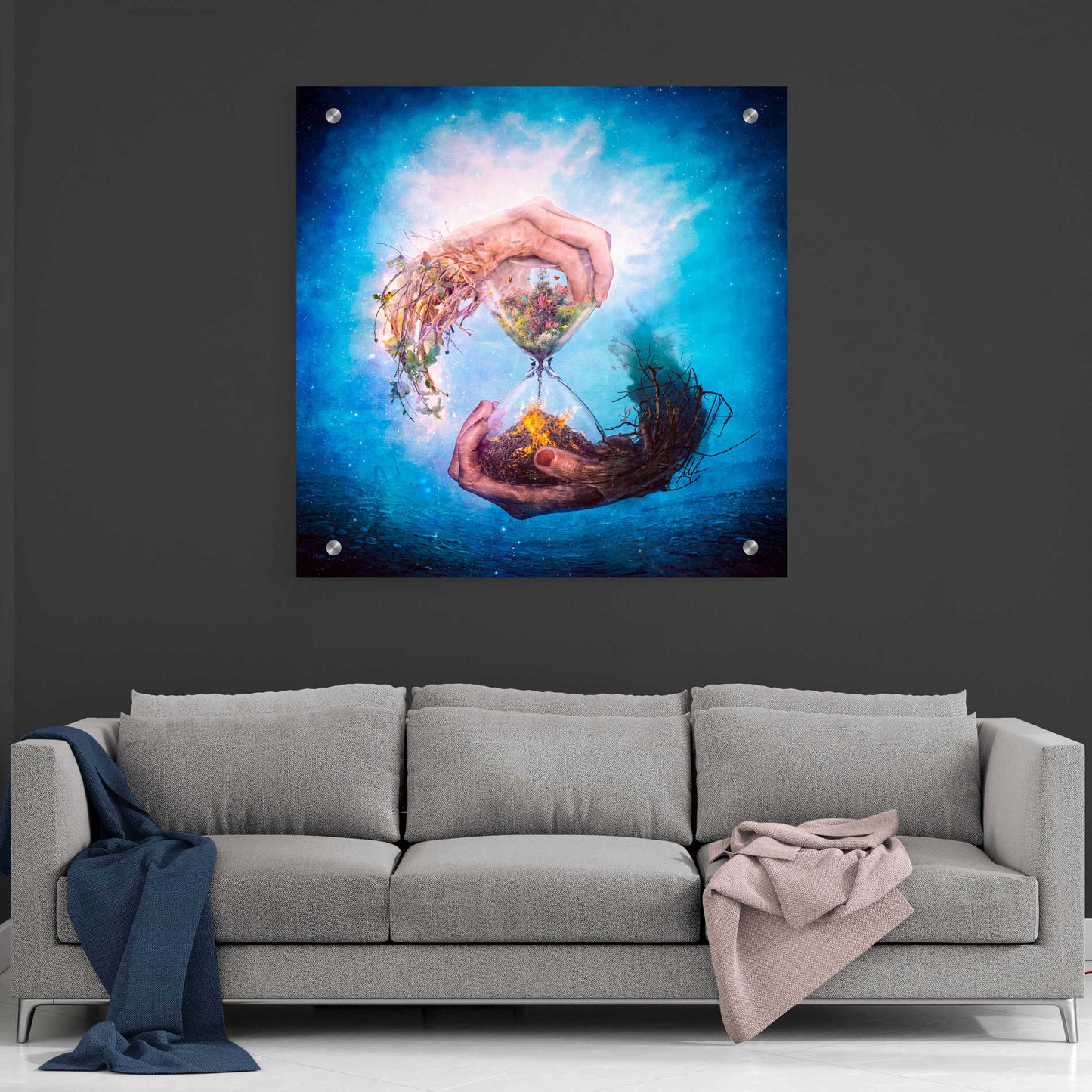 Epic Art 'Where Stories Unfold' by Mario Sanchez Nevado, Acrylic Glass Wall Art,36x36