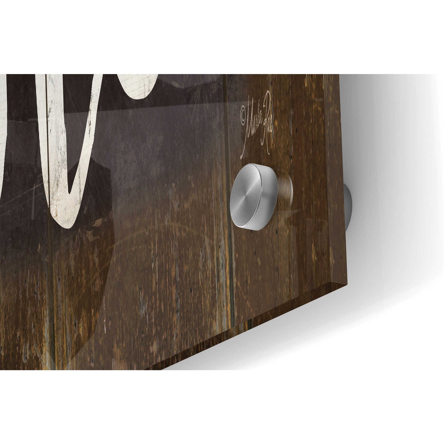 Epic Art 'The Table' by Marla Rae, Acrylic Glass Wall Art,48x16