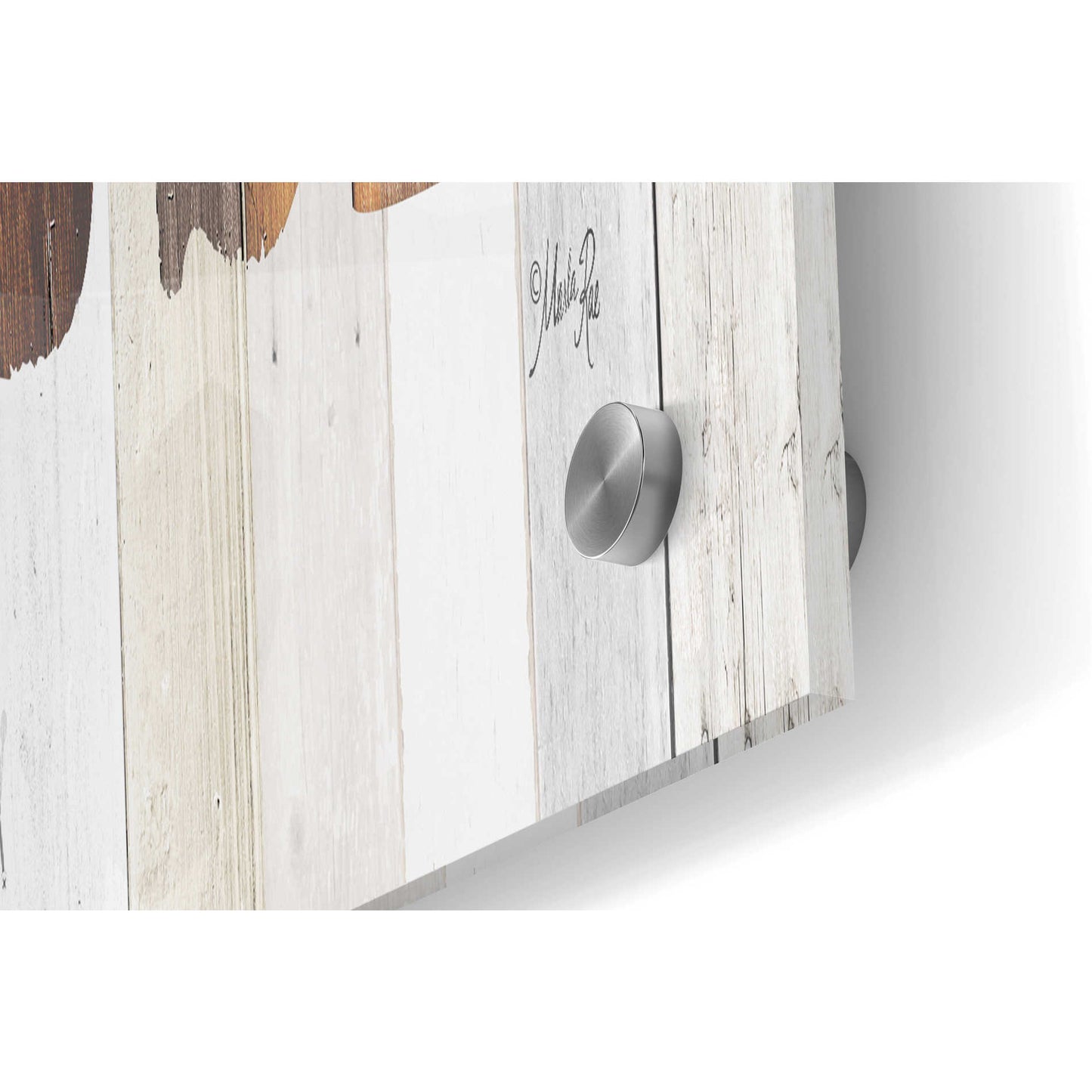 Epic Art 'Welcome to Our Farmhouse' by Marla Rae, Acrylic Glass Wall Art,48x16