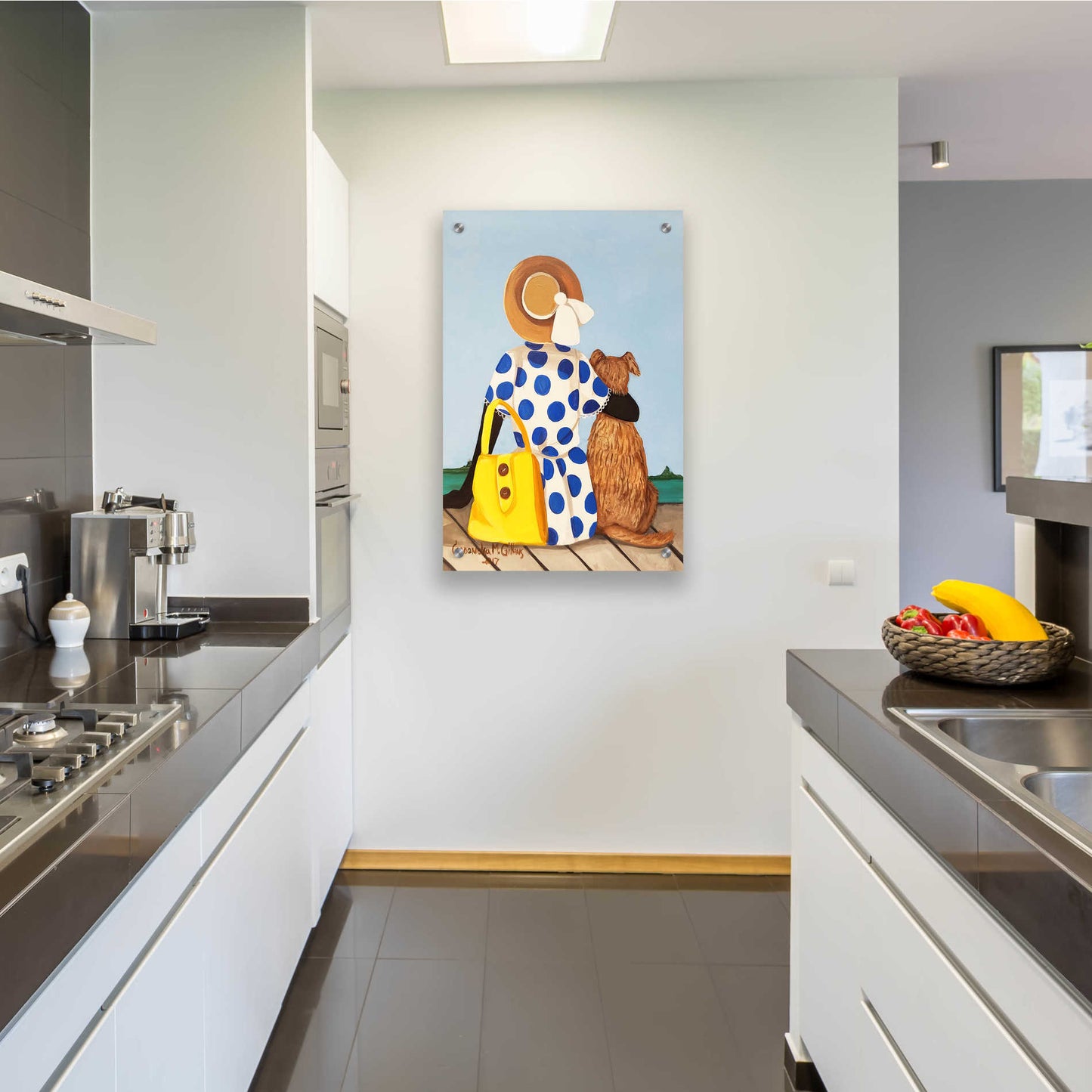 Epic Art 'My Friend' by Cassandra Gillens, Acrylic Glass Wall Art,24x36