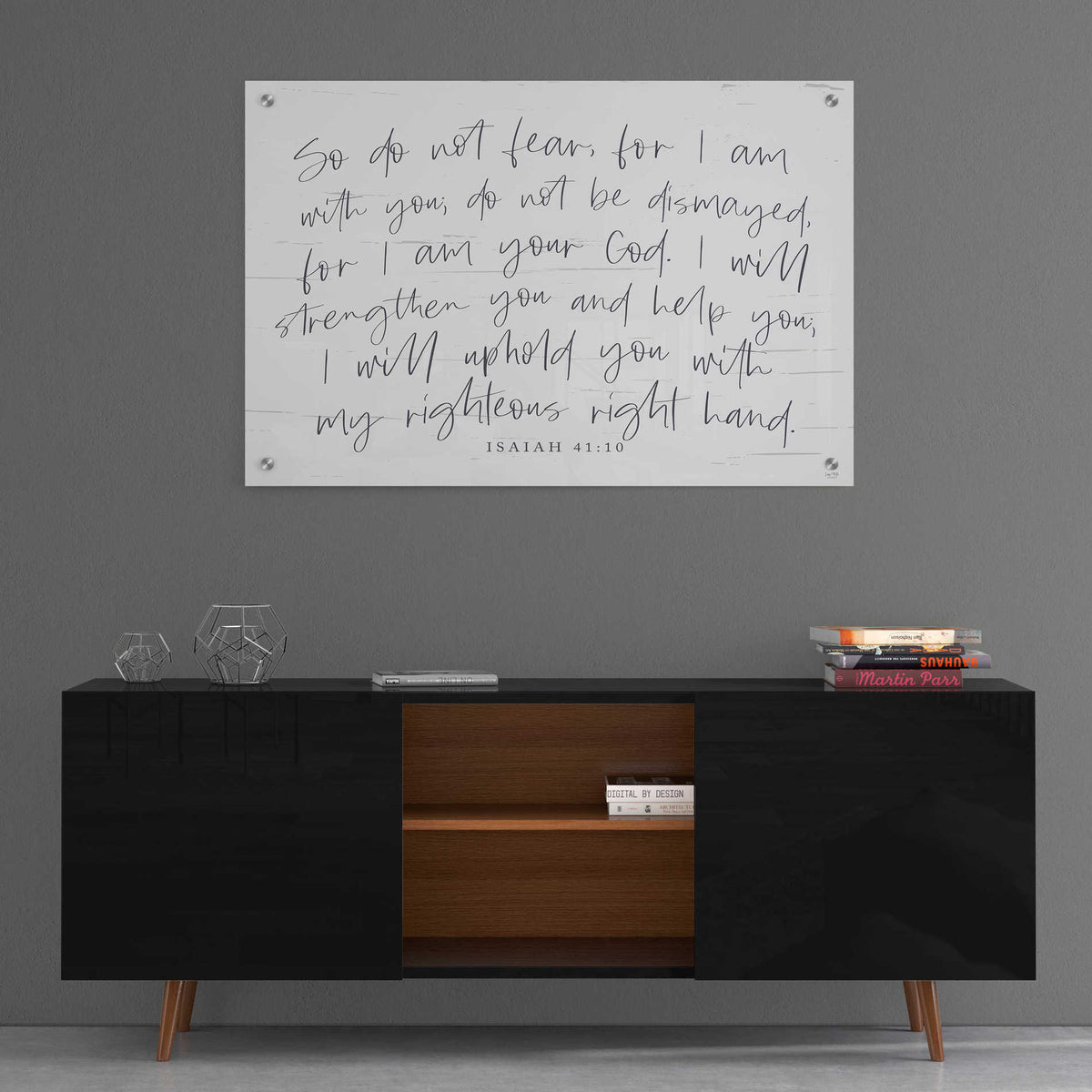 Epic Art 'For I am Your God' by Lux + Me Designs, Acrylic Glass Wall Art,36x24