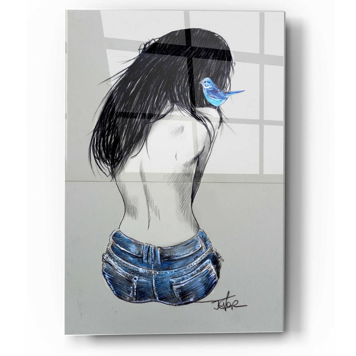 Epic Art 'Glory And Hope' by Loui Jover, Acrylic Glass Wall Art,36x24