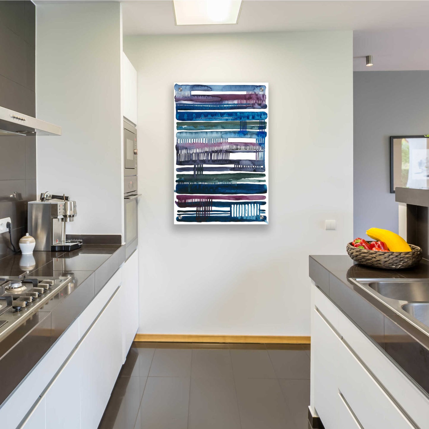 Epic Art 'Collapse II' by Grace Popp, Acrylic Glass Wall Art,24x36