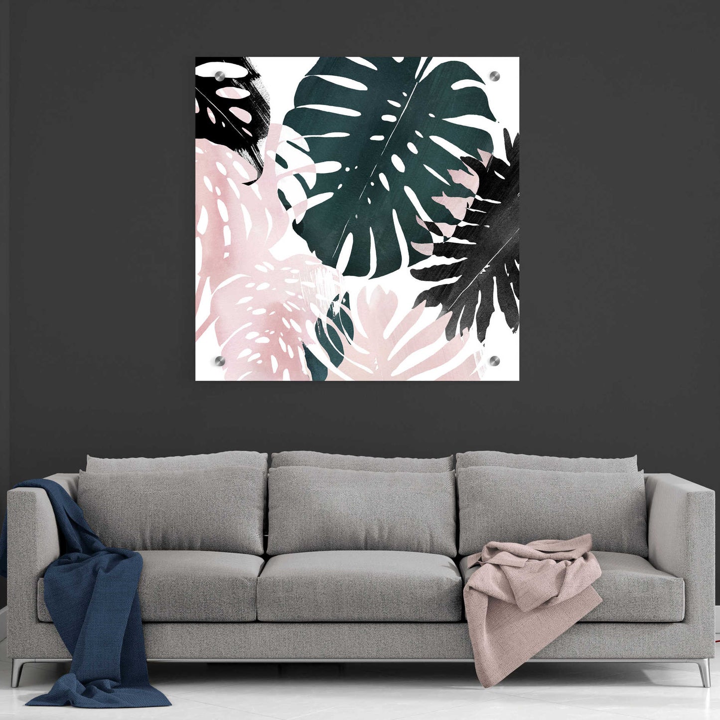 Epic Art 'Paradise Sweep II' by Grace Popp, Acrylic Glass Wall Art,36x36