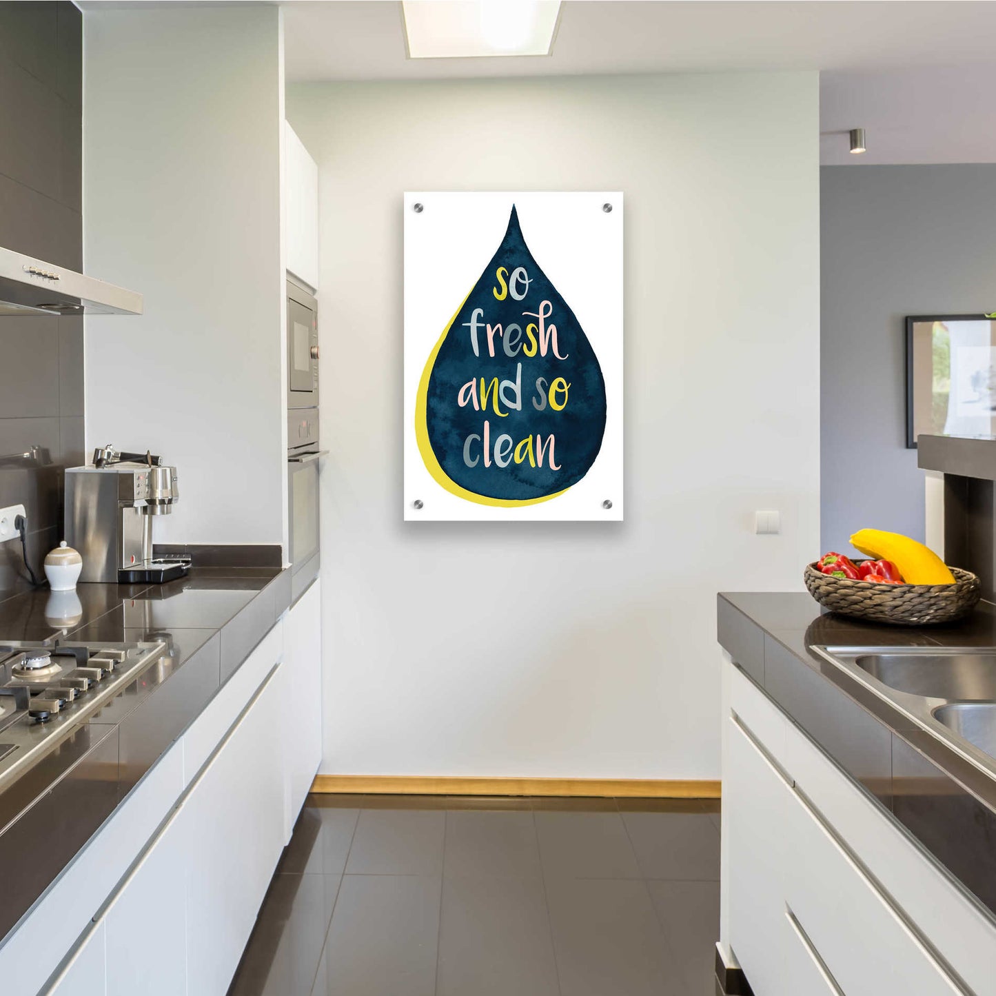 Epic Art 'Fresh Lav II' by Grace Popp, Acrylic Glass Wall Art,24x36