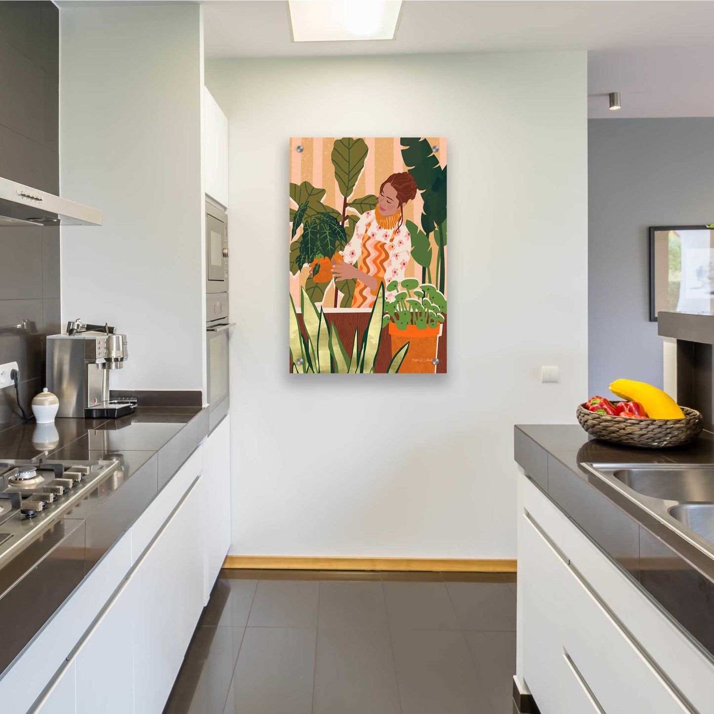 Epic Art 'A Balanced Self I' by Megan Gallagher, Acrylic Glass Wall Art,24x36