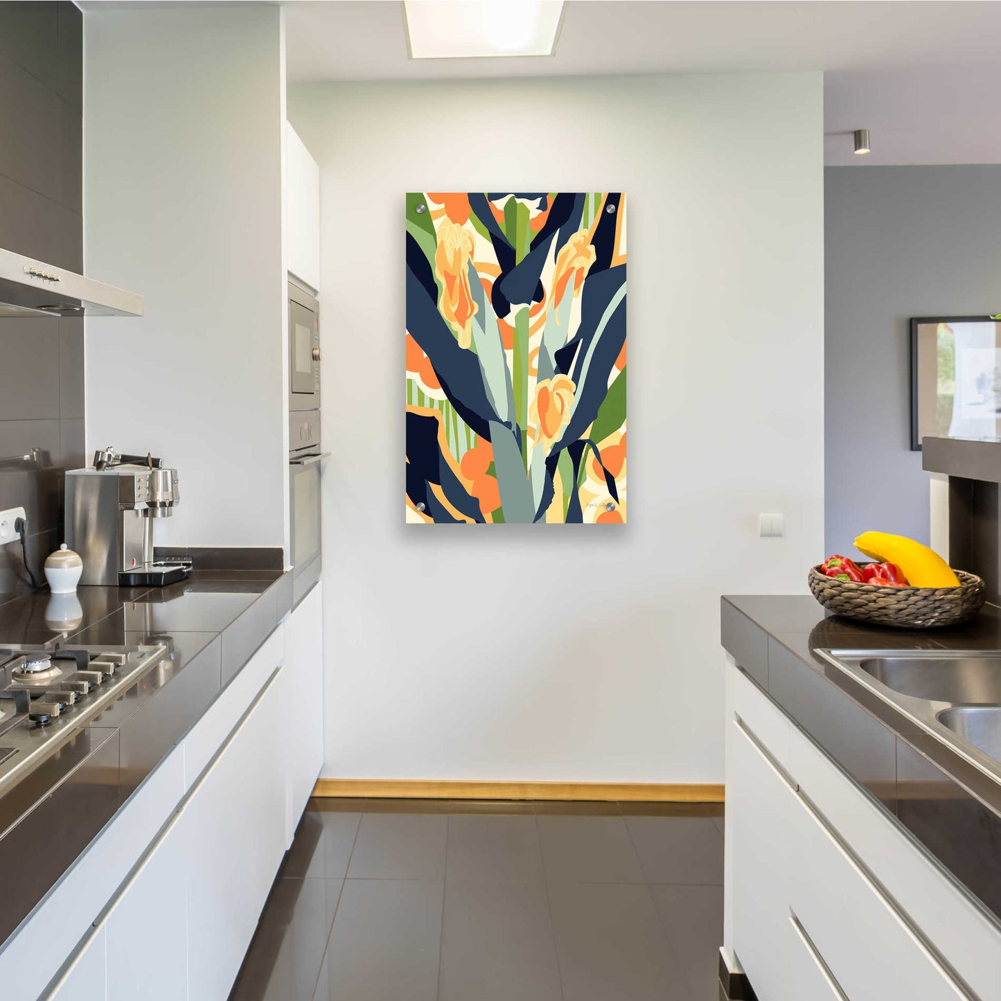 Epic Art 'Sweet Corn' by Megan Gallagher, Acrylic Glass Wall Art,24x36