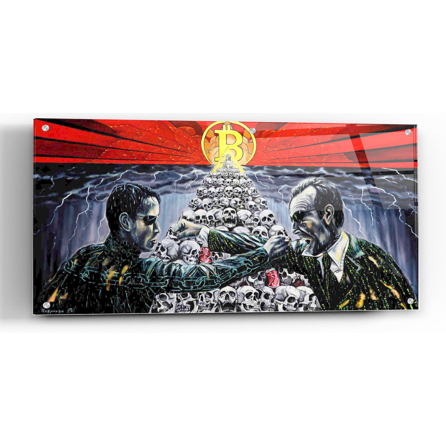 Epic Art 'When The King Speaks' by Jan Kasparec, Acrylic Glass Wall Art,48x24