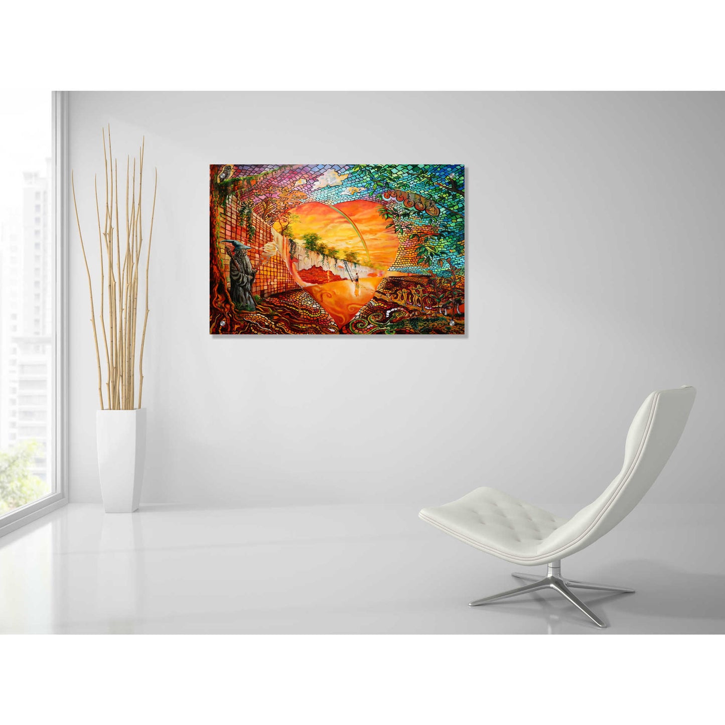 Epic Art 'Follow Your Dream' by Jan Kasparec, Acrylic Glass Wall Art,36x24