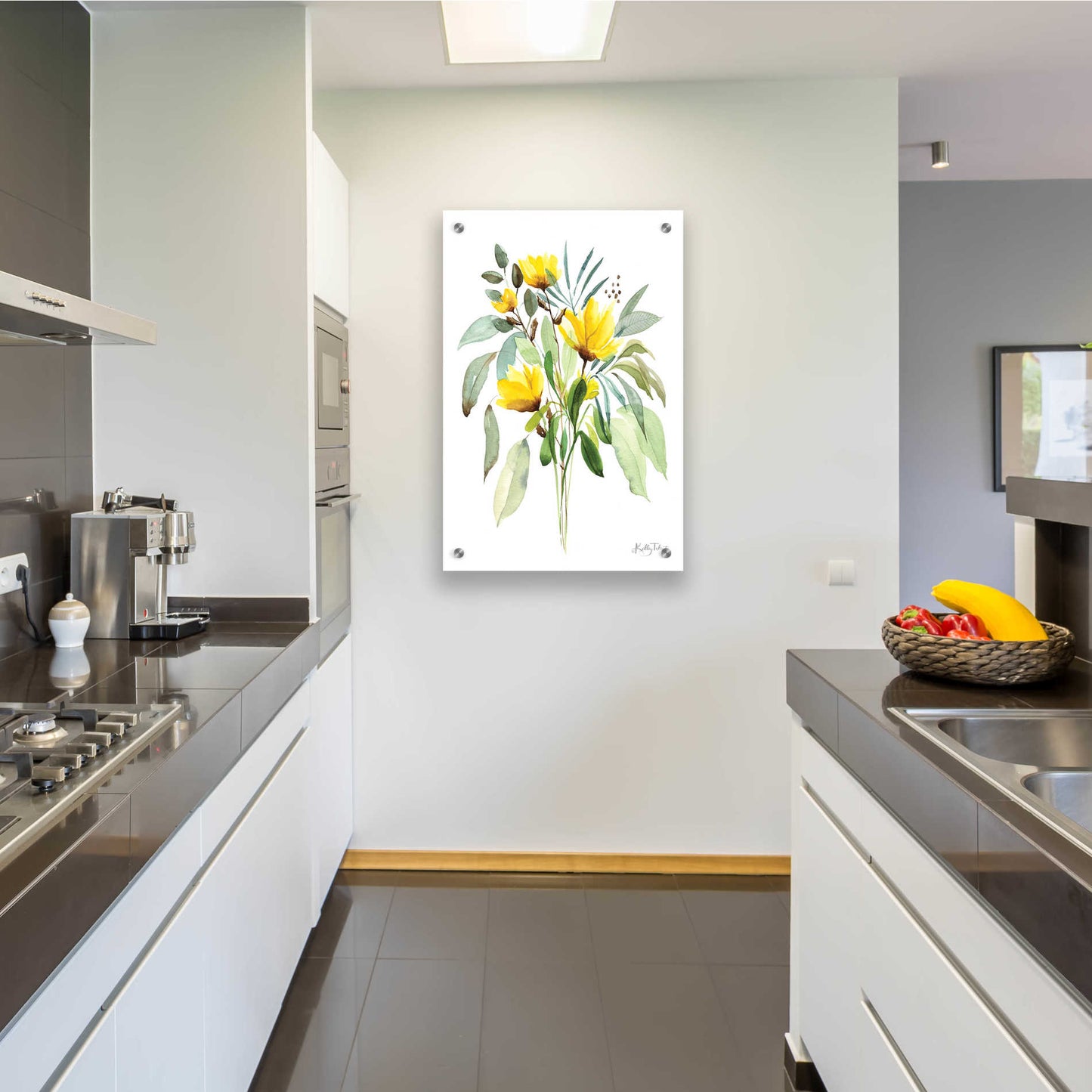 Epic Art 'Wild and Free' by Kelley Talent, Acrylic Glass Wall Art,24x36