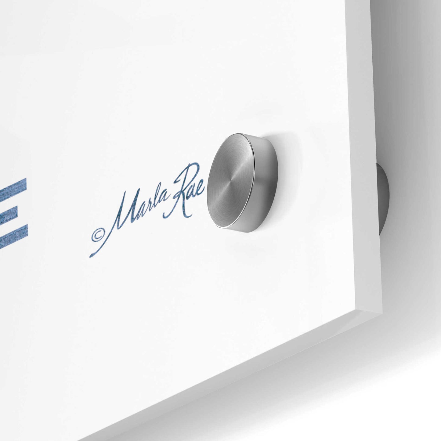 Epic Art 'Baseball Phrases' by Marla Rae, Acrylic Glass Wall Art,24x48