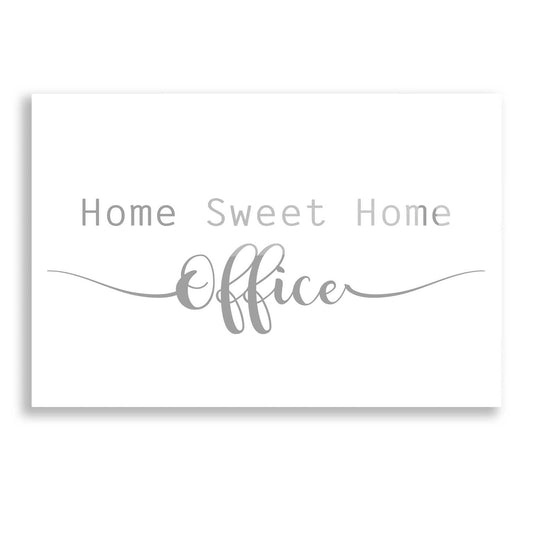 Epic Art 'Home Sweet Home Office' by Lauren Rader, Acrylic Glass Wall Art