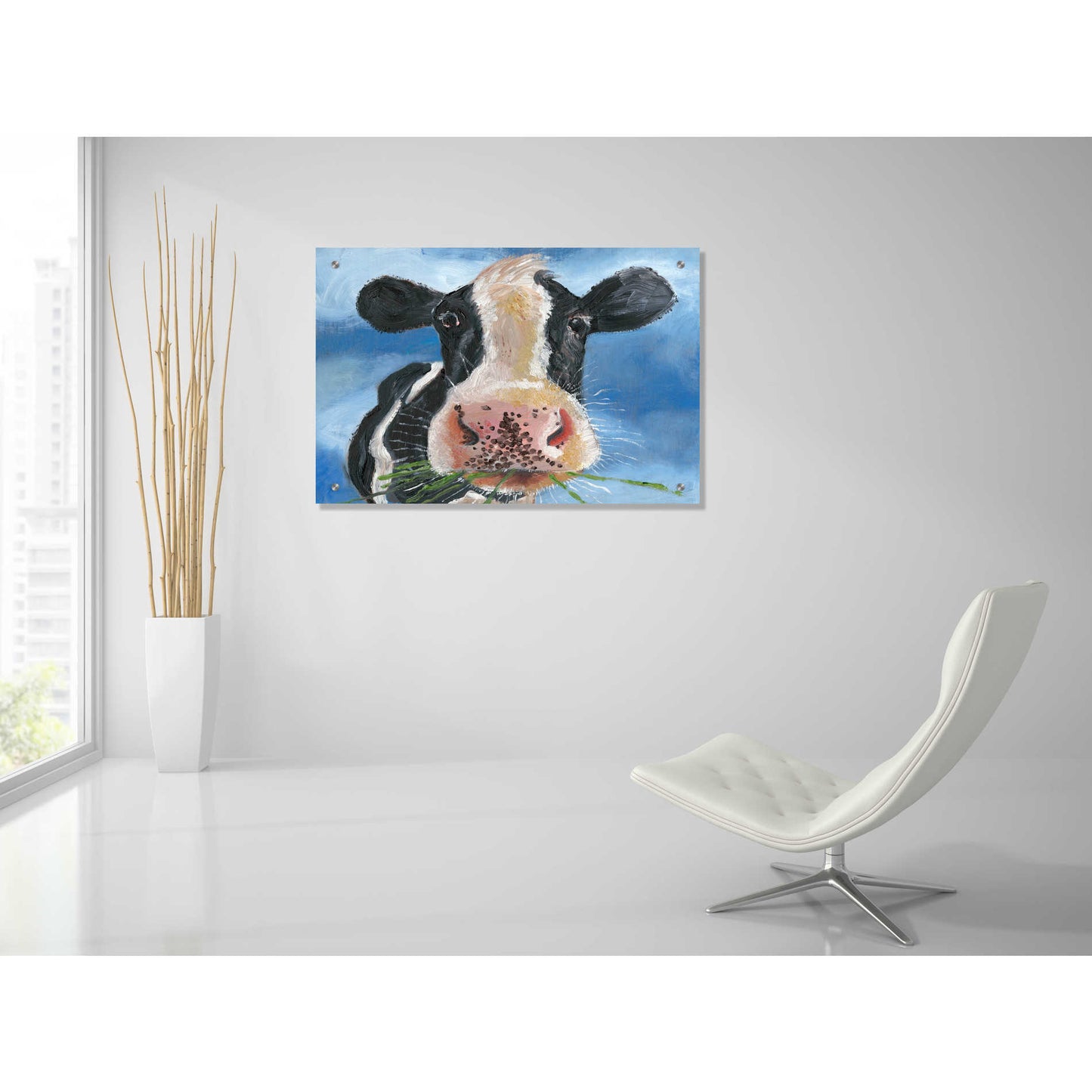 Epic Art 'Morning Chew II' by Alicia Ludwig, Acrylic Glass Wall Art,36x24