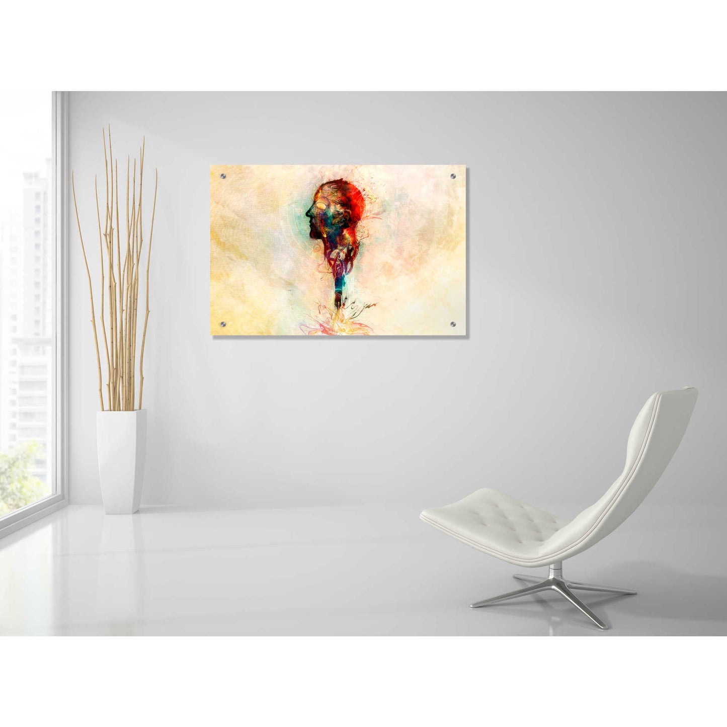 Epic Art 'Leader' by Mario Sanchez Nevado, Acrylic Glass Wall Art,36x24