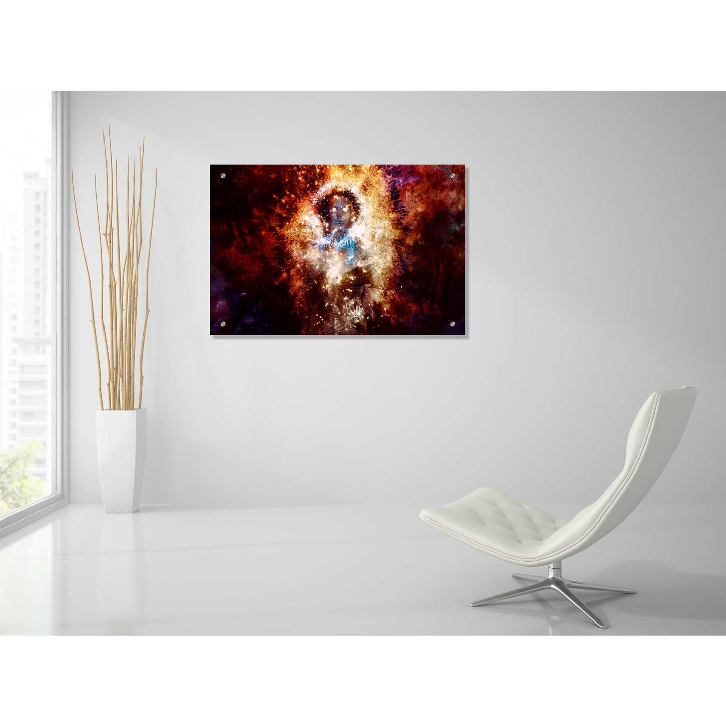 Epic Art 'The Gamer' by Mario Sanchez Nevado, Acrylic Glass Wall Art,36x24