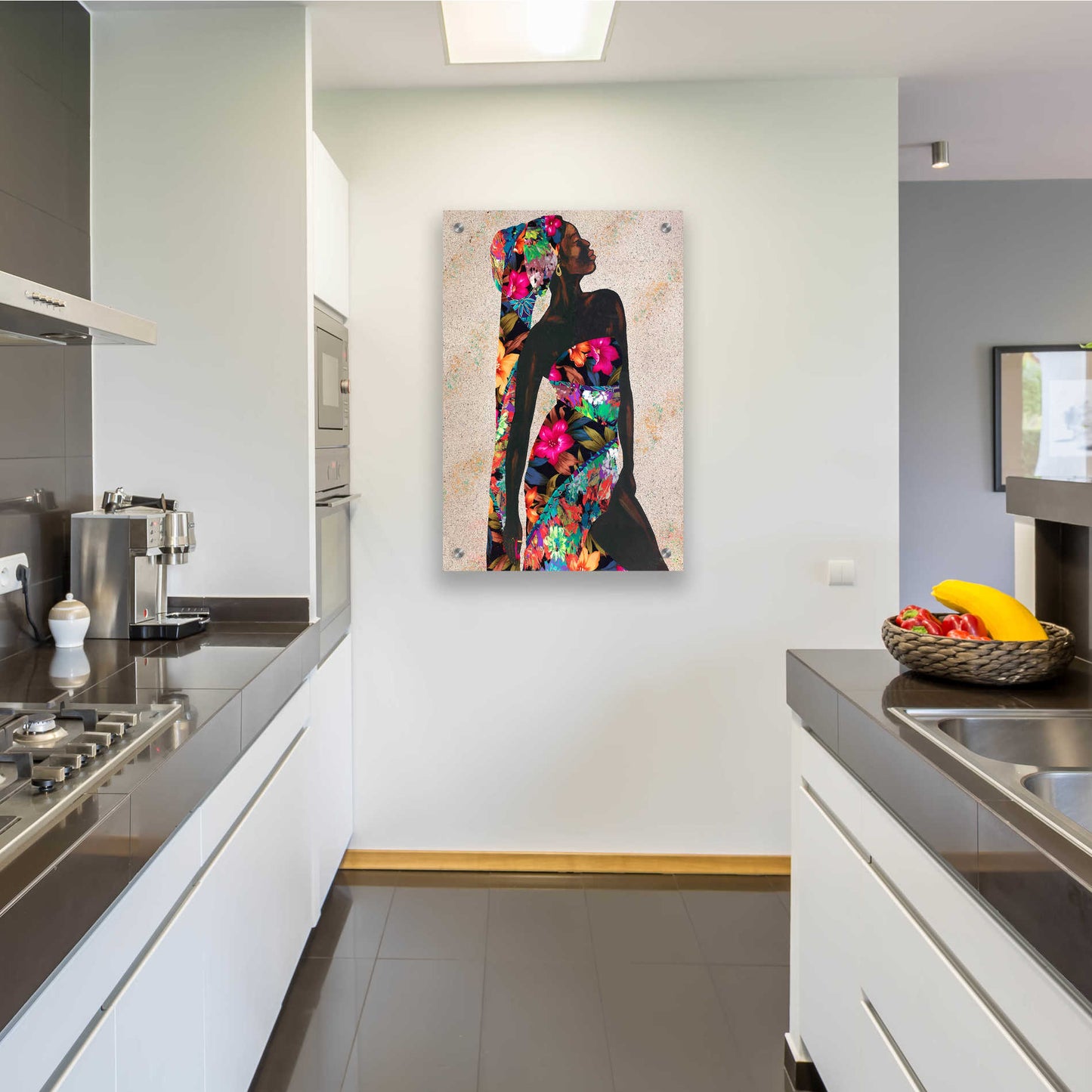 Epic Art 'Woman Strong I' by Alonzo Saunders, Acrylic Glass Wall Art,24x36