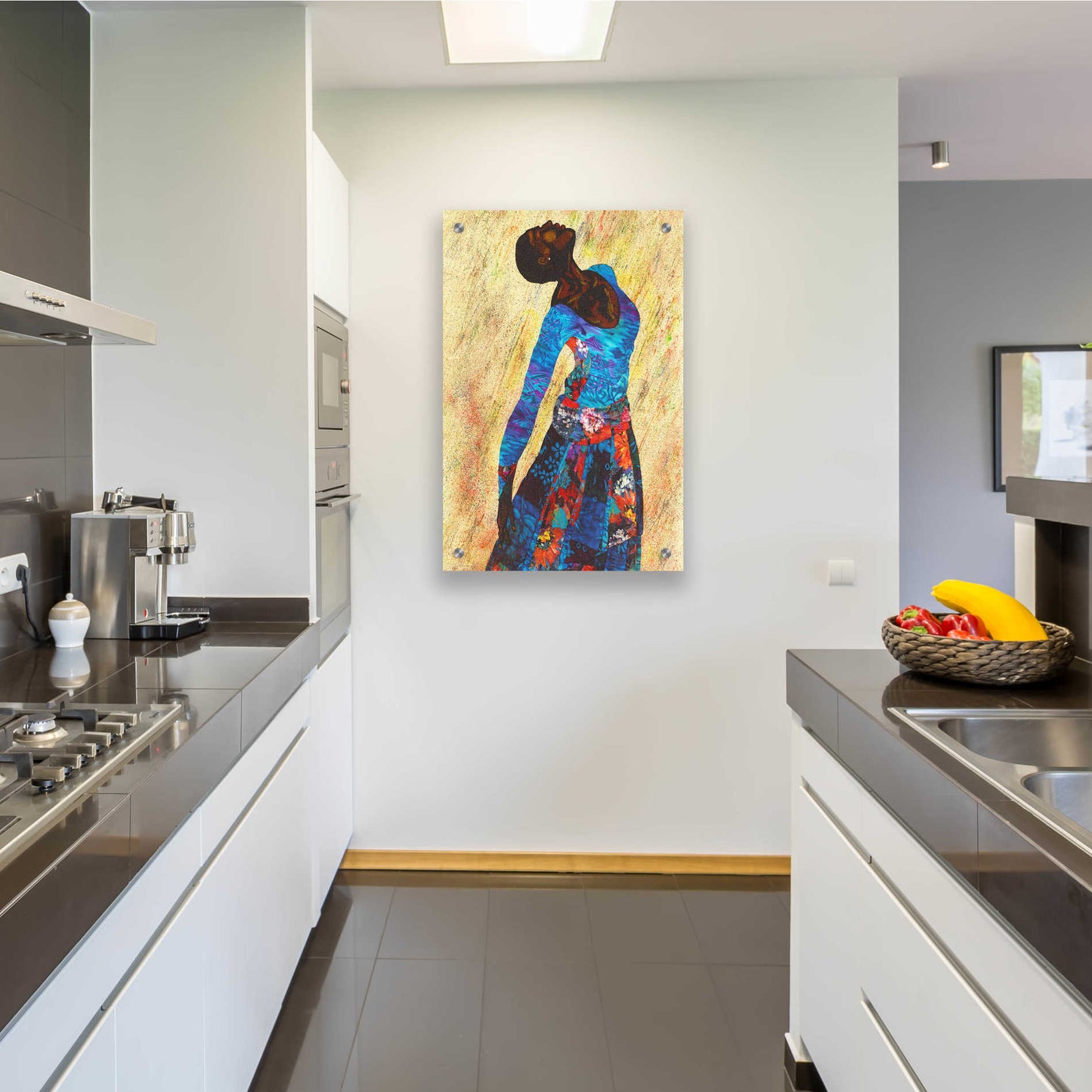 Epic Art 'Woman Strong IV' by Alonzo Saunders, Acrylic Glass Wall Art,24x36