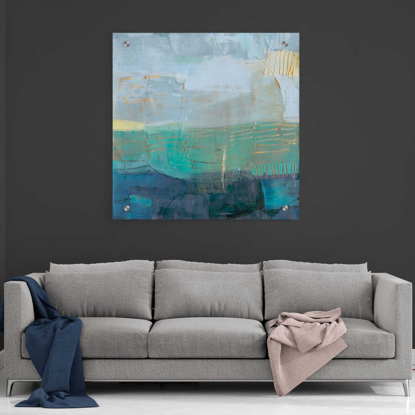 Epic Art 'Rianti I' by Sue Jachimiec, Acrylic Glass Wall Art,36x36