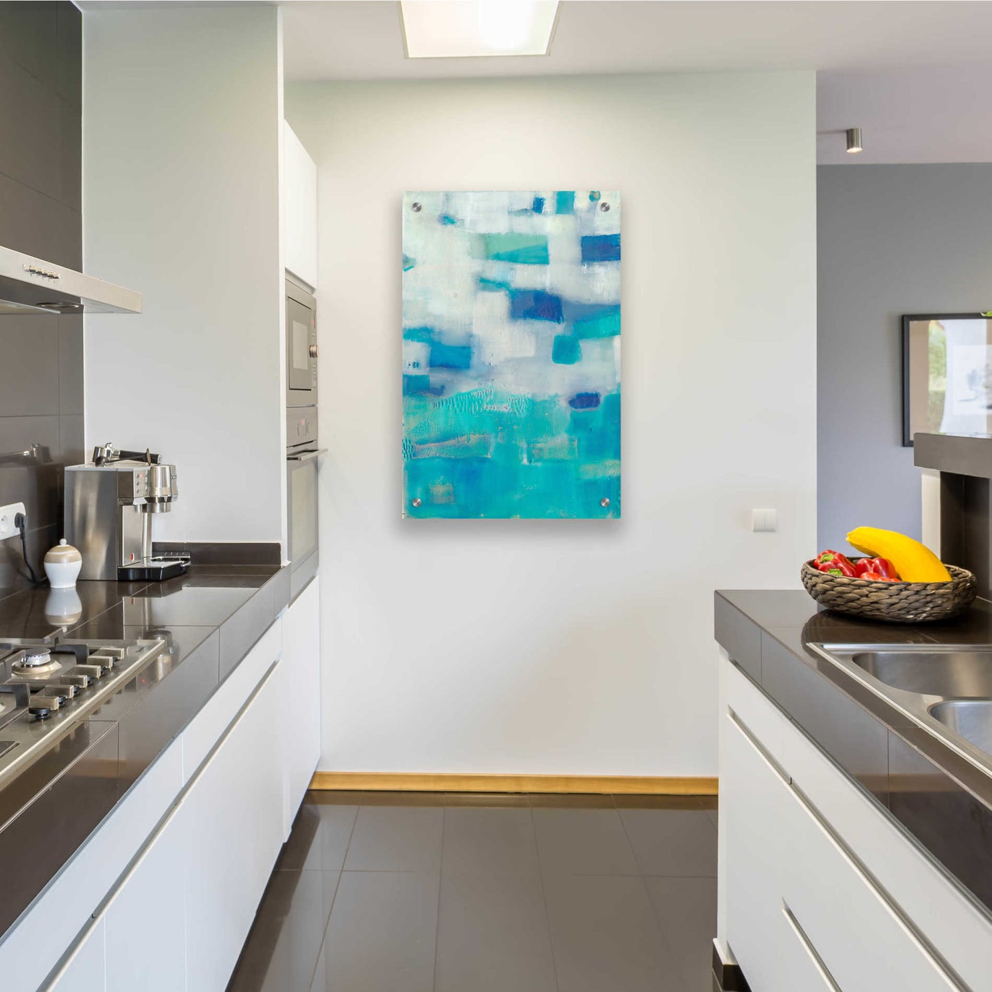Epic Art 'Tilde I' by Sue Jachimiec, Acrylic Glass Wall Art,24x36