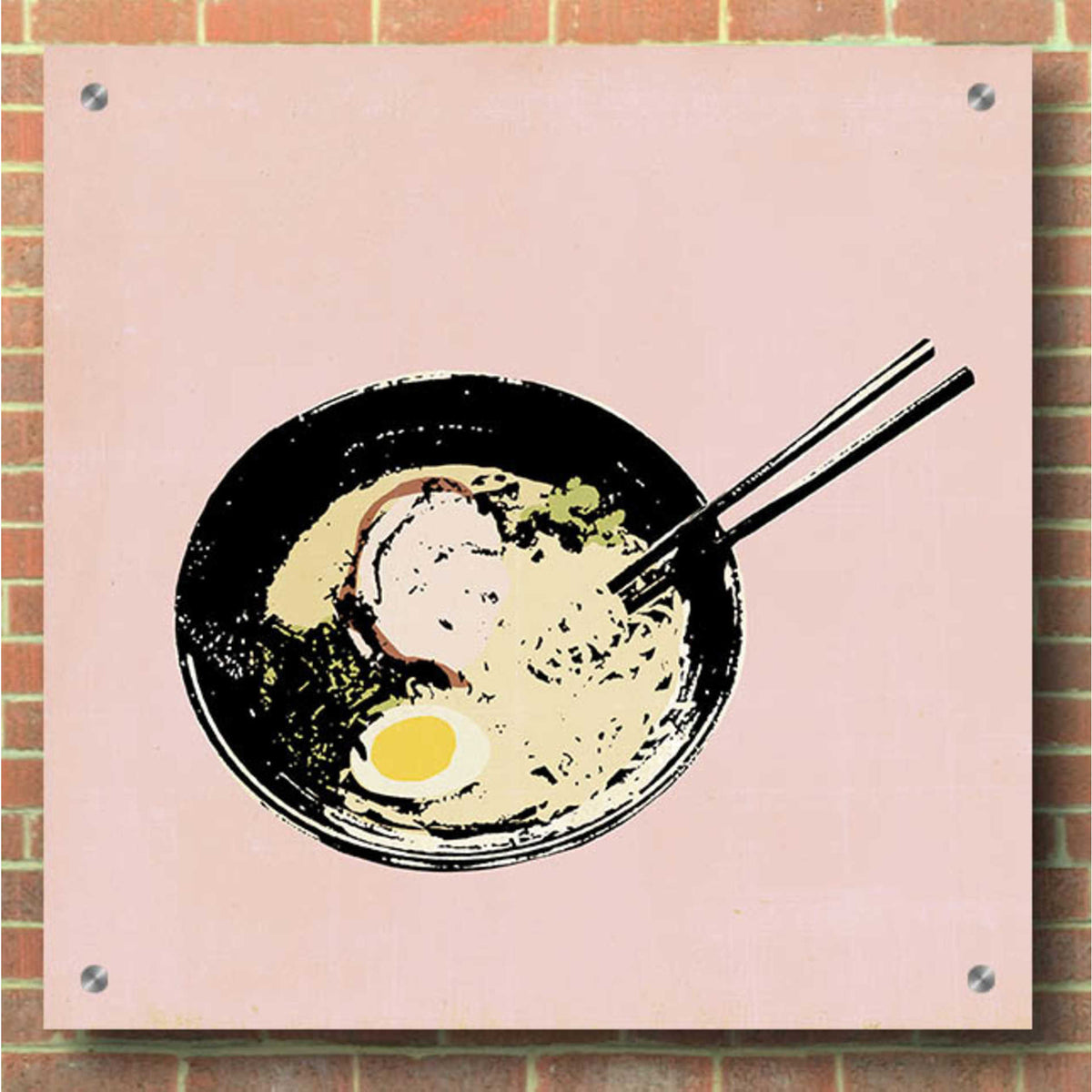 Epic Art 'Ramen Bar II' by Annie Warren, Acrylic Glass Wall Art,36x36