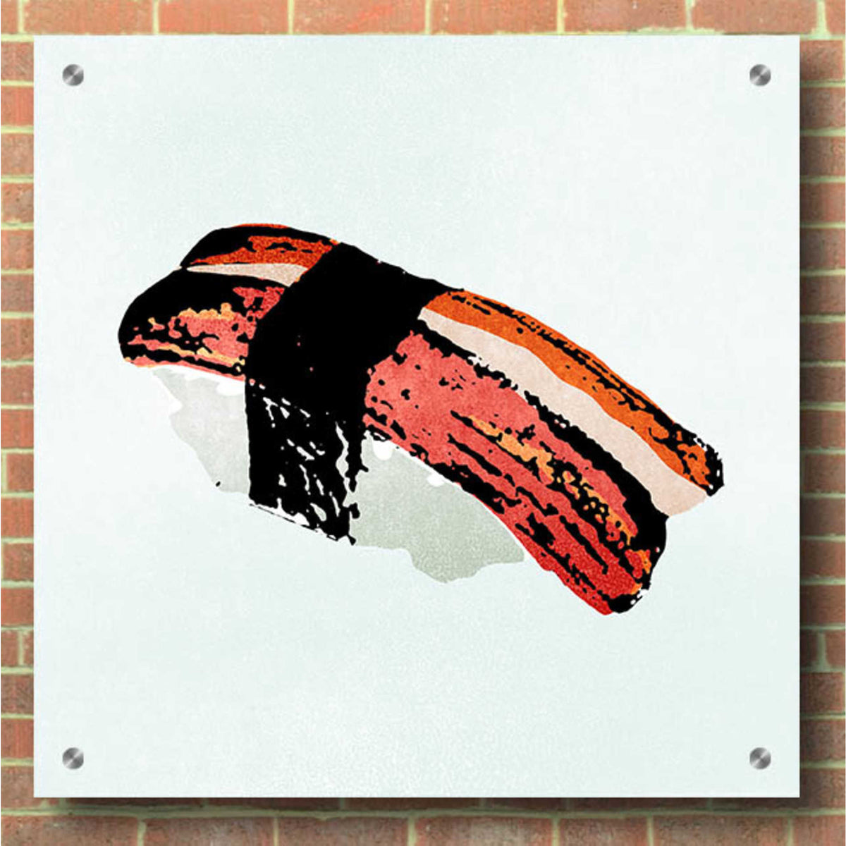 Epic Art 'Sushi Style II' by Annie Warren, Acrylic Glass Wall Art,36x36