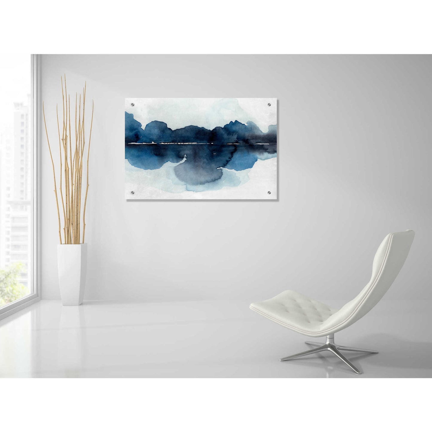 Epic Art 'Mystic Horizon II' by Annie Warren, Acrylic Glass Wall Art,36x24