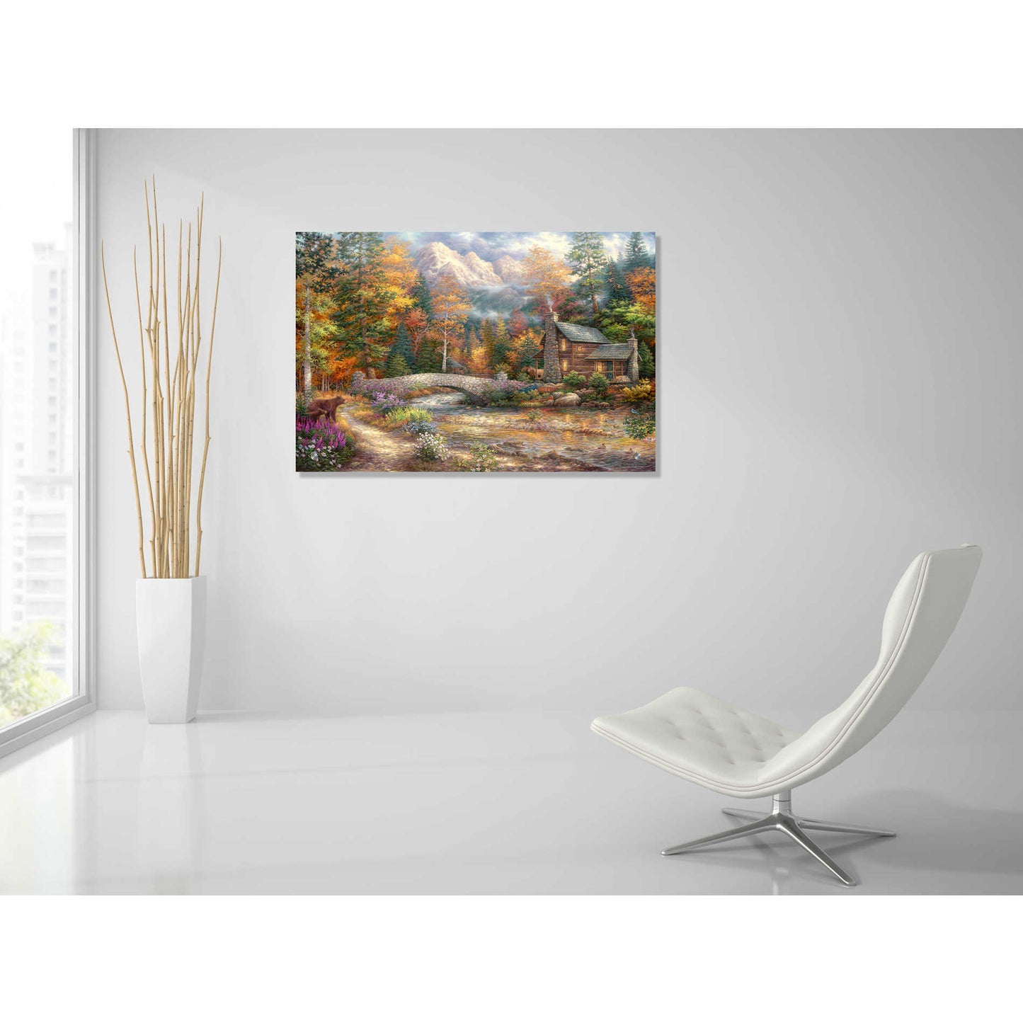 Epic Art 'Call of the Wild' by Chuck Pinson, Acrylic Glass Wall Art,36x24