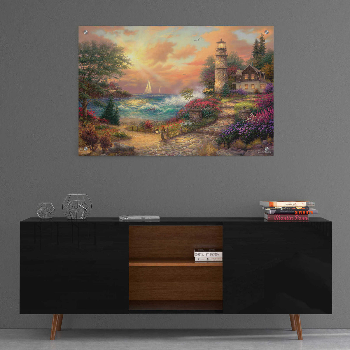 Epic Art 'Seaside Dreams' by Chuck Pinson, Acrylic Glass Wall Art,36x24