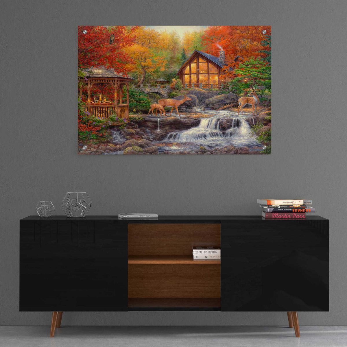 Epic Art 'The Colors of Life' by Chuck Pinson, Acrylic Glass Wall Art,36x24