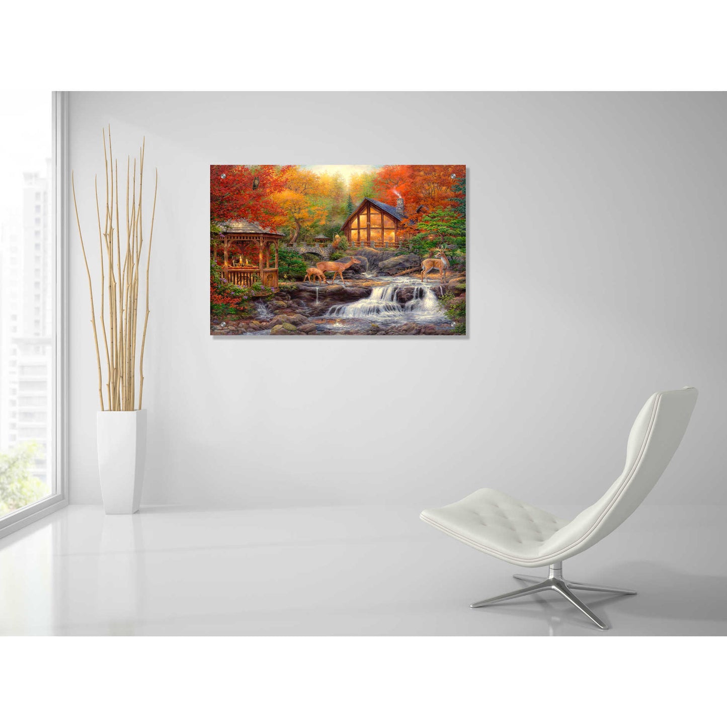 Epic Art 'The Colors of Life' by Chuck Pinson, Acrylic Glass Wall Art,36x24