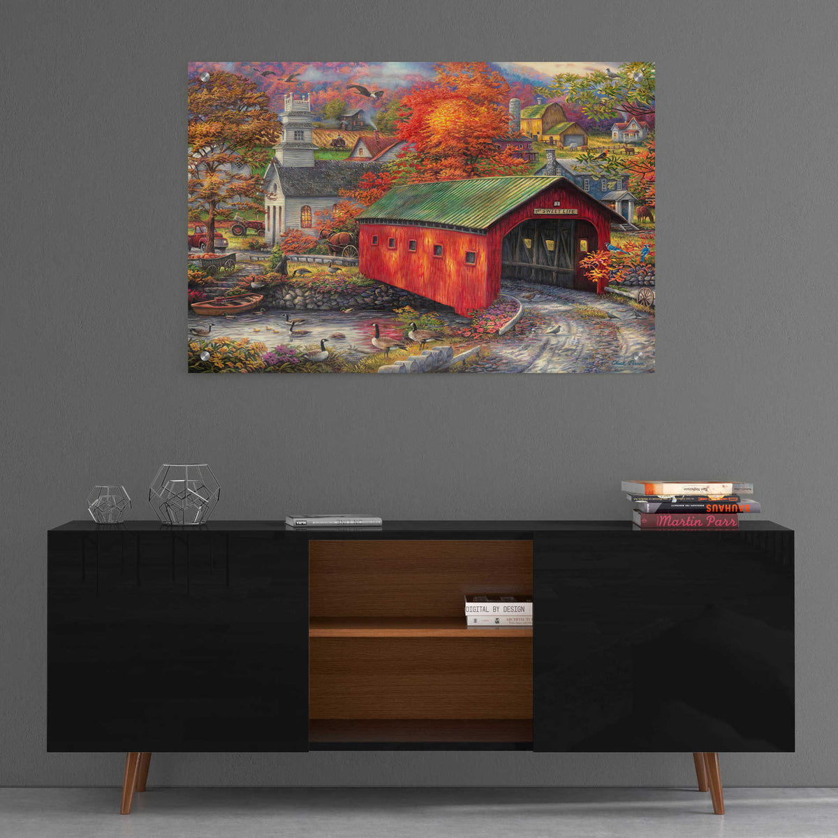 Epic Art 'The Sweet Life' by Chuck Pinson, Acrylic Glass Wall Art,36x24