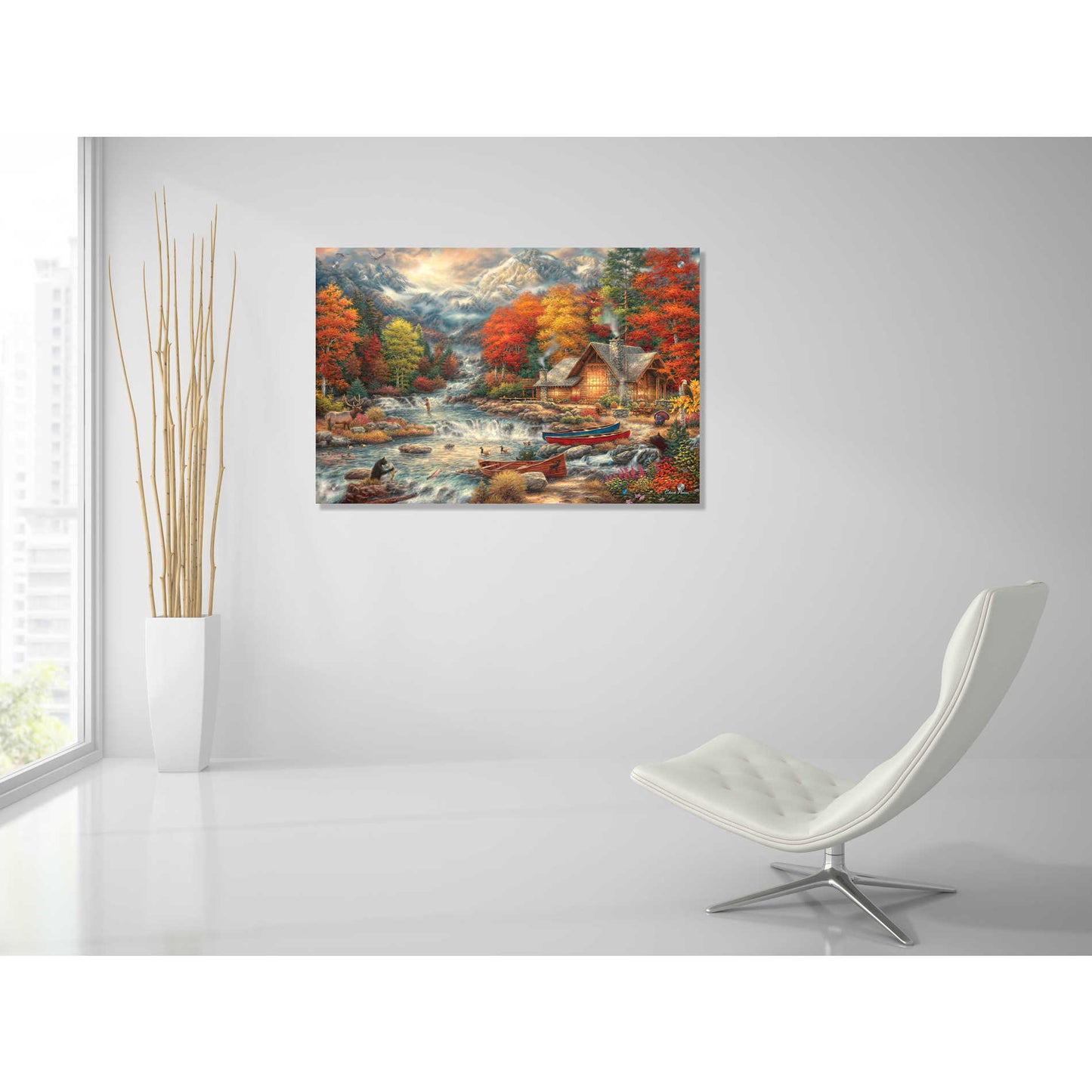 Epic Art 'Treasures of the Great Outdoors' by Chuck Pinson, Acrylic Glass Wall Art,36x24