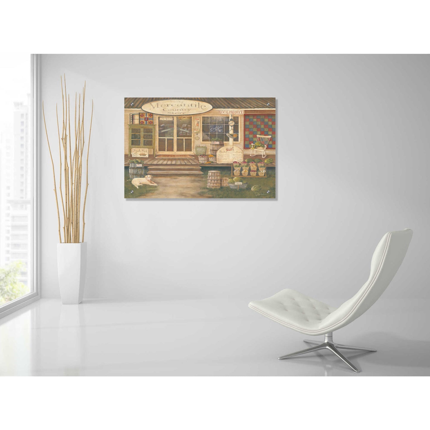 Epic Art 'General Store II' by Pam Britton, Acrylic Glass Wall Art,36x24