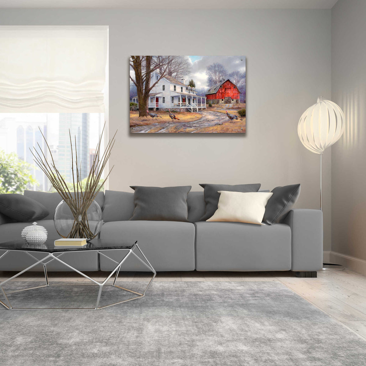 Epic Art 'The Way It Used To Be' by Chuck Pinson, Acrylic Glass Wall Art,36x24